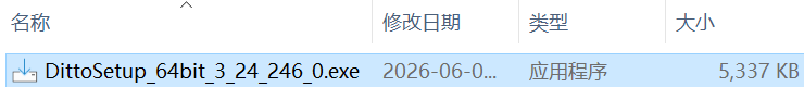 Ditto安装步骤1 - 运行安装程序